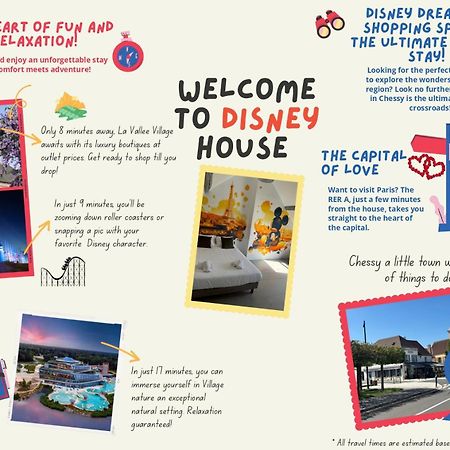 Disney House Chessy  Eksteriør billede